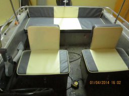 Сидения на катер Windboat-46 DC_2