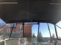 Ходовой тент на катер Yamarin-64DC