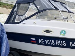 Ходовой тент на катер Blash 2023 год