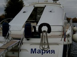 тент на корму из немецкой акриловой ткани