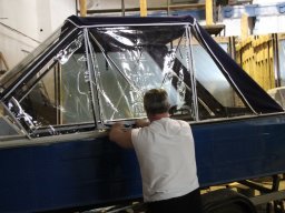 Ходовой тент на КАЗНКУ