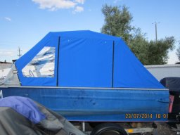 Ходовой тент на КАЗНКУ