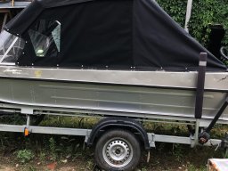 Ходовой тент на катер Казанка 5, 2023 год