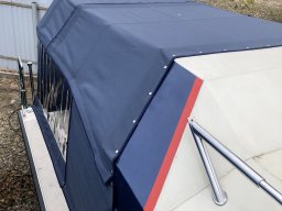 Ходовой тент на катер KFboats, 2023 год