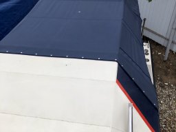 Ходовой тент на катер KFboats, 2023 год