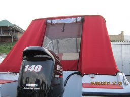 Ходовой тент на катер Nikol._5