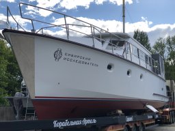 Тент на пароход Сибирский исследователь