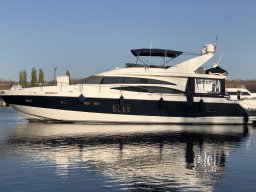 Ходовой тент на яхту Princess