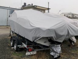 Стояночный (зимний) тент для лодки Slider 230