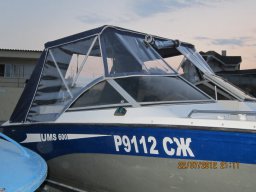 Ходовой тент на катер UMS-600