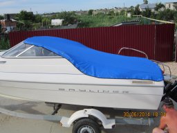 Стояночный тент на катер Bayliner 1952